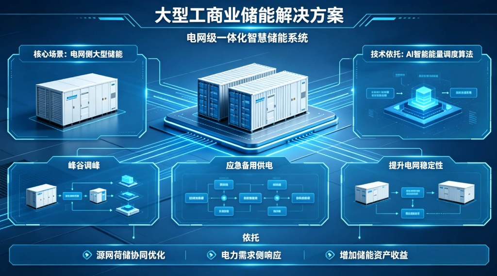 大型工商业储能解决方案